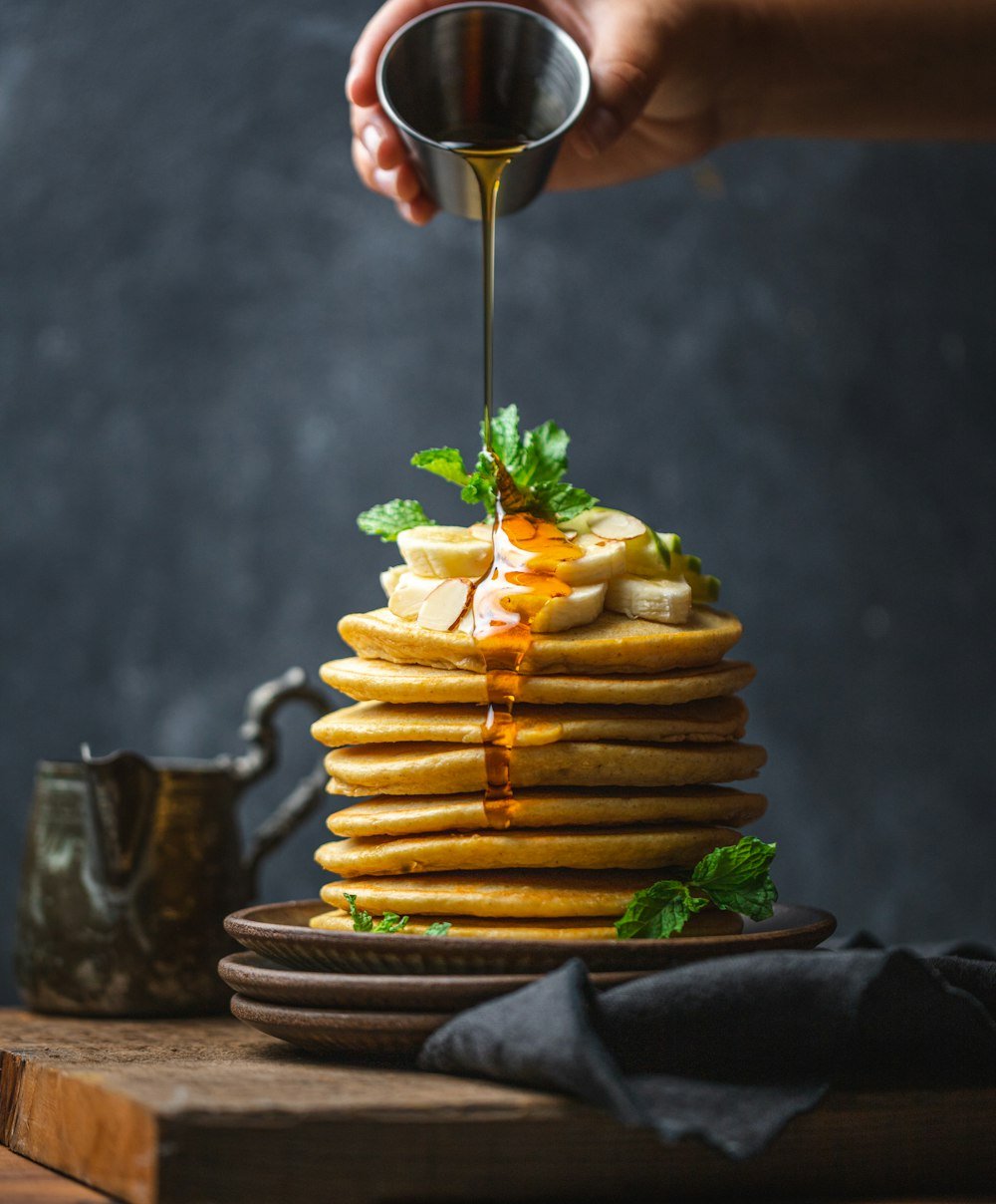 A cafe breakfast plate